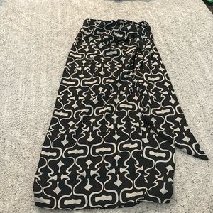 Zara Long Silk Skirt